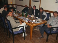 dinner with Nepal OSS people